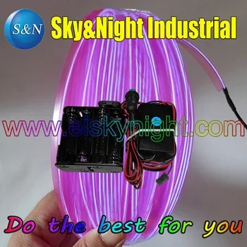 

Event & Party Supplies Welt EL wire-PURPLE color 12M for sawing onto clothing easy use (Flashing)Night dress+Free shipping