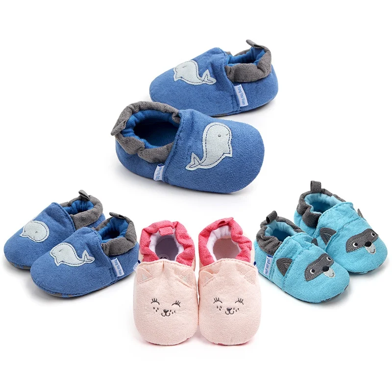 

2018 Newborn Baby Shoes Cotton Baby Girl Toddler Cartoon Cute The First Walkers Baby Boy Shoes Household