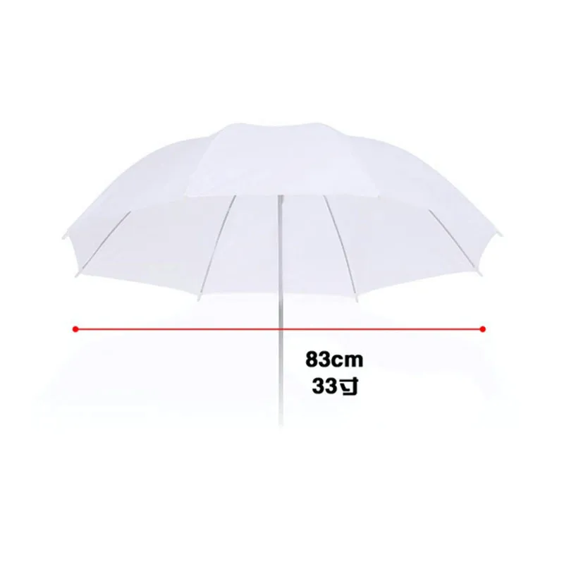 Studio Diffuser 2in1 84cm33 White Soft Diffuser Translucent Umbrella+Black Silver Reflector Umbrella for Studio Flash (7)