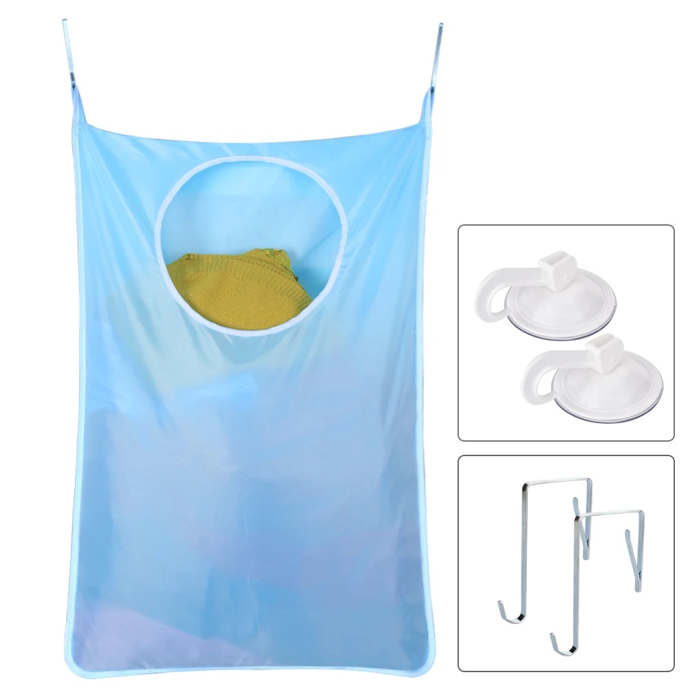 Household Hanging Laundry Hamper Over Door Large Capacity