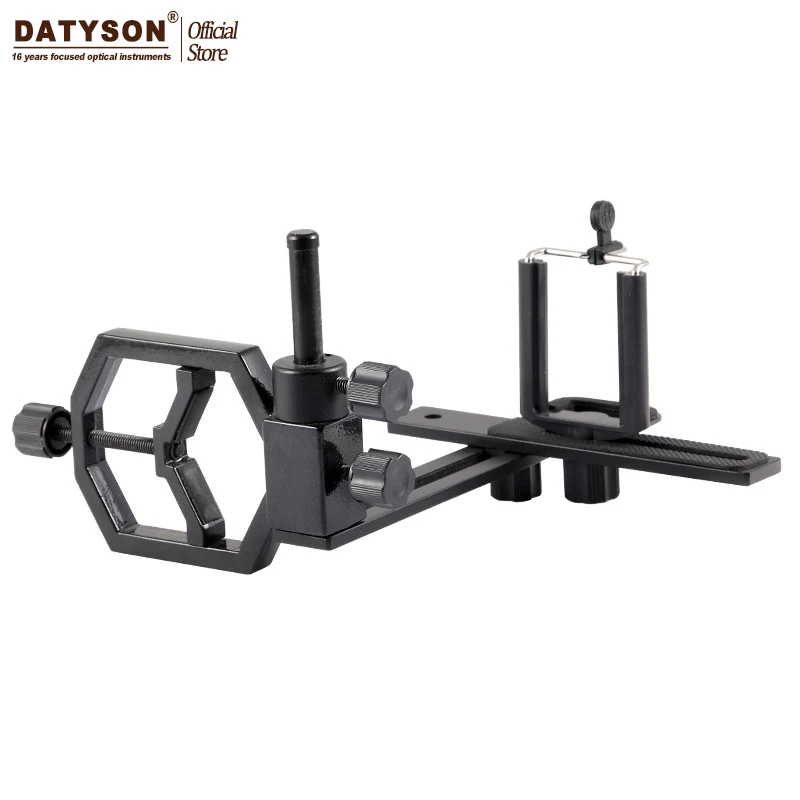 Datyson Universal Digital Camera Cell Phone Bracket Support Holder Mount Spotting Scopes Telescope Adapter Multifunction