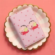 Япония Crayon Shin-Chan Обложка на паспорт с милым принтом для маленьких мальчиков держатель для карт с отделением для паспорта из искусственной кожи держатель для карт Обложка на паспорт для поездок