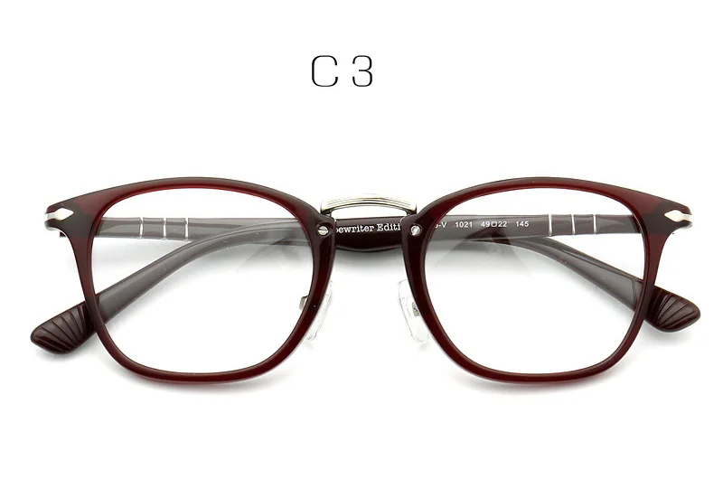 Очки с ацетатными линзами мужские очки Оптические очки оправа Винтажный стиль прозрачные линзы фирменный дизайн компьютерные очк