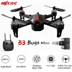 MJX B3 Bugs 3 Мини RC Дрон Квадрокоптер бесщеточный с мотором 1306 2750KV 7,4 V 850 mAh 45C батарея VS Bugs 3 Дрон Вертолет игрушка