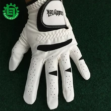 2017 New Arrival White High Quality Breathable Golf Glove Left Hand Super Fine Soft Cloth Size 22#-27# Free Shipping