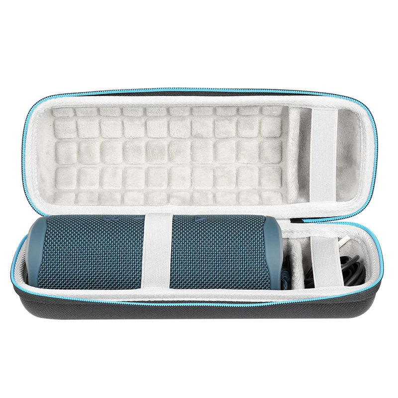 

Ivinxy Travel Portable Protective Carrying Case Hard Shell Storage Bag Pouch Cover with Carabiner for JBL Flip 5 Flip5 Speaker