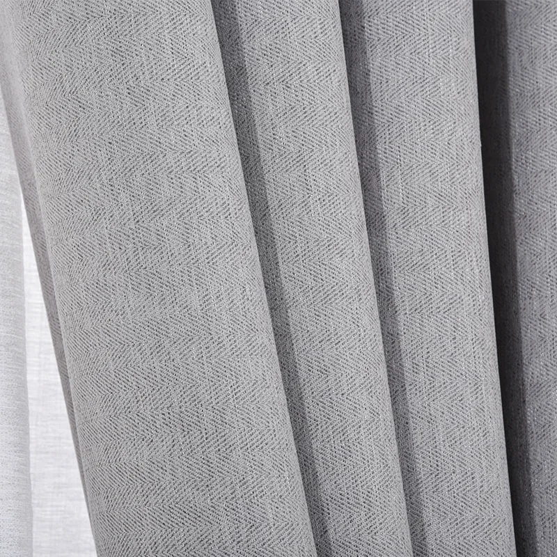 Espesar moderno Color sólido 90% Cortinas de lino de algodón gris Cortinas de tela para sala de estar dormitorio cocina Cortinas Espesar moderno Color sólido 90% Cortinas de lino de algodón gris Cortinas de tela para sala de estar dormitorio cocina Cortinas