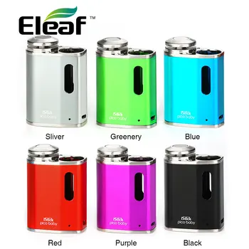 

Eleaf IStick Pico Baby Battery 1050mAh W/ Safe Lock for Fire Button 25W Max Output Fit for GS Baby Atomizer Stick Pico Baby Mod