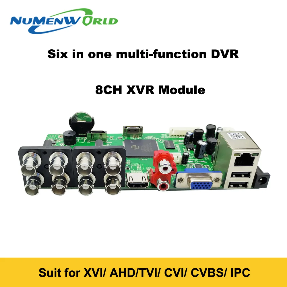 Numenworld 8CH AHD DVR плата 16CH 1080 P NVR регистратор HD видео Регистраторы H.264 CCTV Камера Onvif