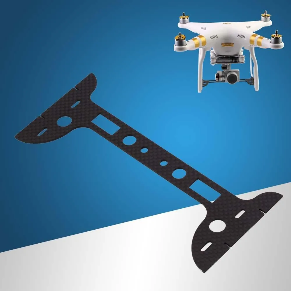 DJI Phantom 3 2 Gimbal Camera Crash Protector Guards Board Plate Carbon Fiber