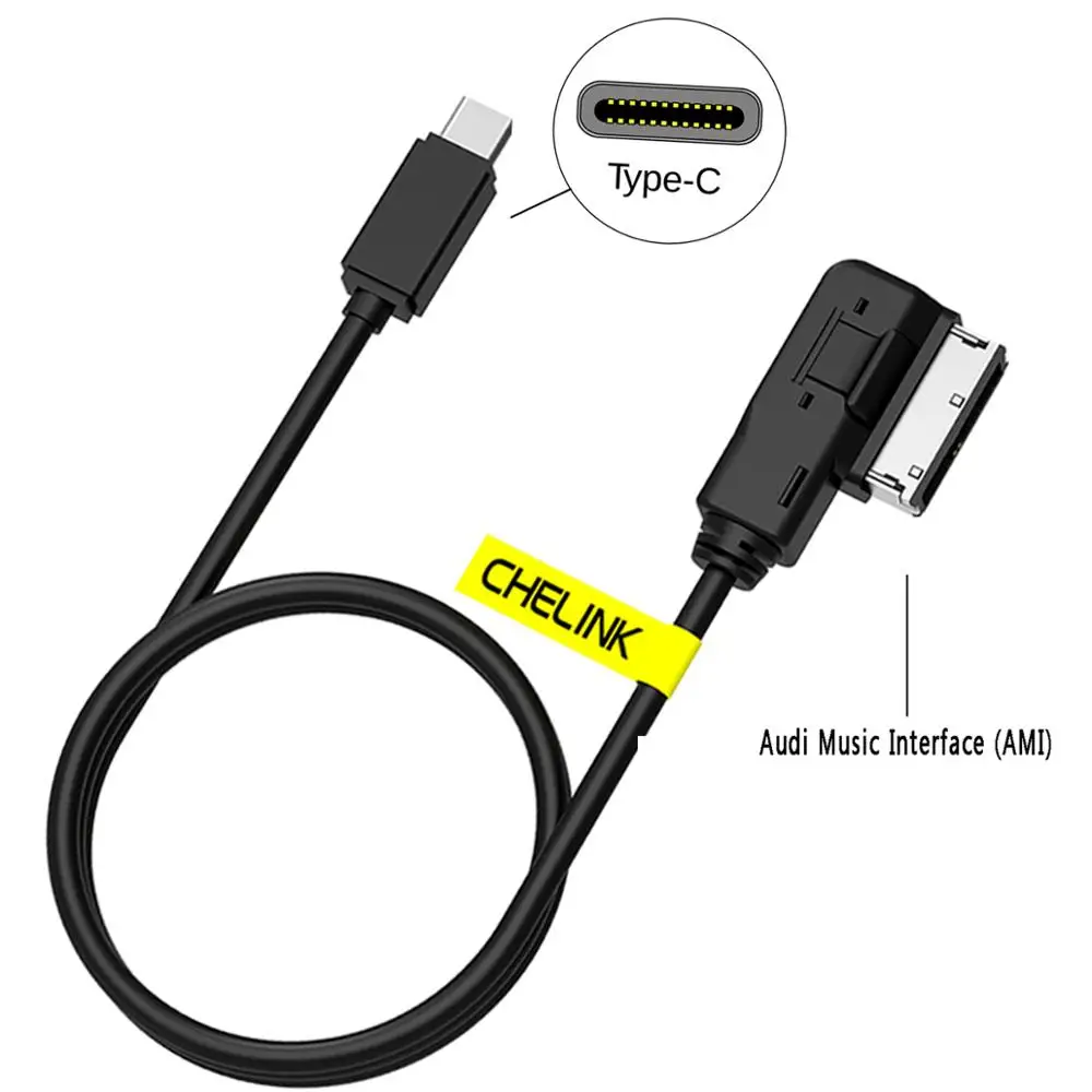MDI AMI MMI Type C кабель для зарядки samsung huawei xiaomi LG Audi A3 A4 B8 B7 B6 Q5 Q7 A5 A7 R7 S5 A6L A6 C5 A8L A4L|Кабели