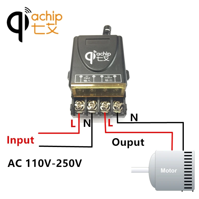 433Mhz-Universal-Wireless-RF-Remote-Control-Switch-AC-220V-1CH-30A-Relay-Receiver-and-2-channel (3)