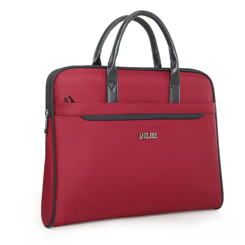 Портативная Сумка для документов, Брезентовая офисная сумка на молнии ...