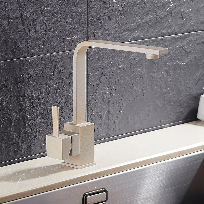 

OUYASHI modern kitchen faucet cold and hot sink mixer tap single handle deck mounted water tap