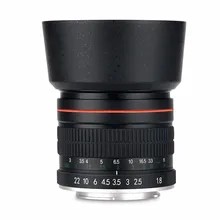 85mm F/1.8 Medium Telephoto Portrait Prime Manual Focus Camera Lens for Canon 1200D 760D 700D 600D 70D 60D 7D 6D 5D II III DSLR