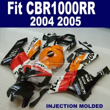 Custom ABS Injection fairings kit for Honda repsol CBR1000RR 2004 2005 CBR 1000 RR 04 05 CBR1000 RR motorbike fairing body parts