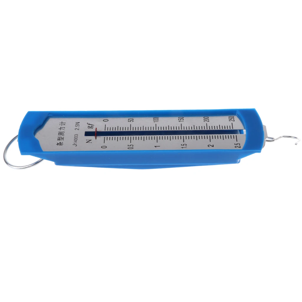 2.5N Newton Meter Force Gauge Meter Dynamometer Spring Balance Physics Lab Experiment for School Teaching Tool Educational Toy