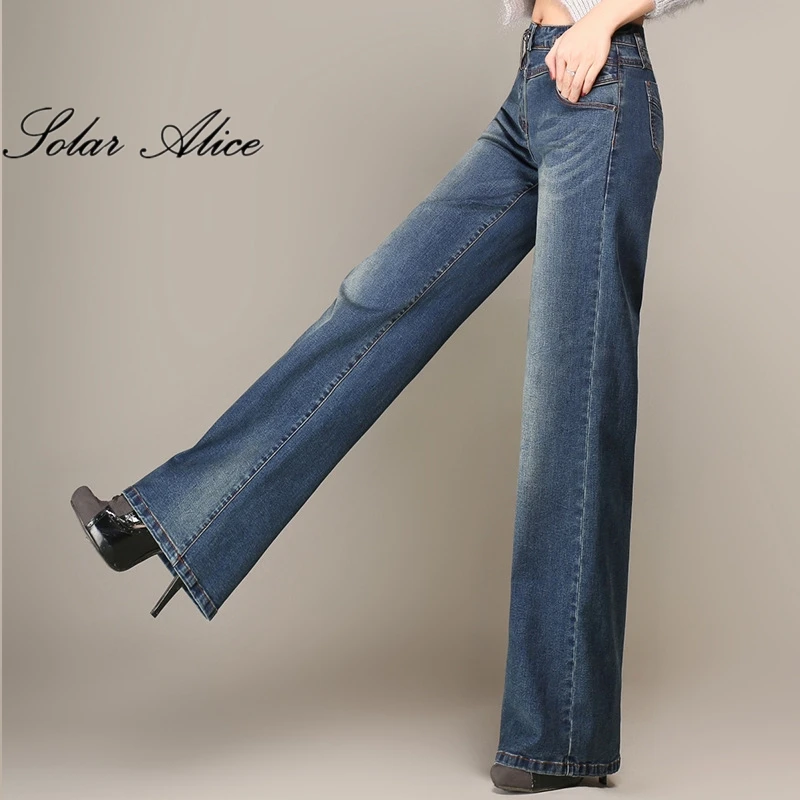 wide cut jeans