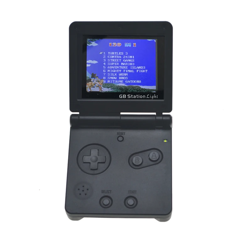 

GB Station Light boy SP PVP Handheld Game Player 8-Bit Game Console with Bulit-in 142 Games Retro Style For Gaming