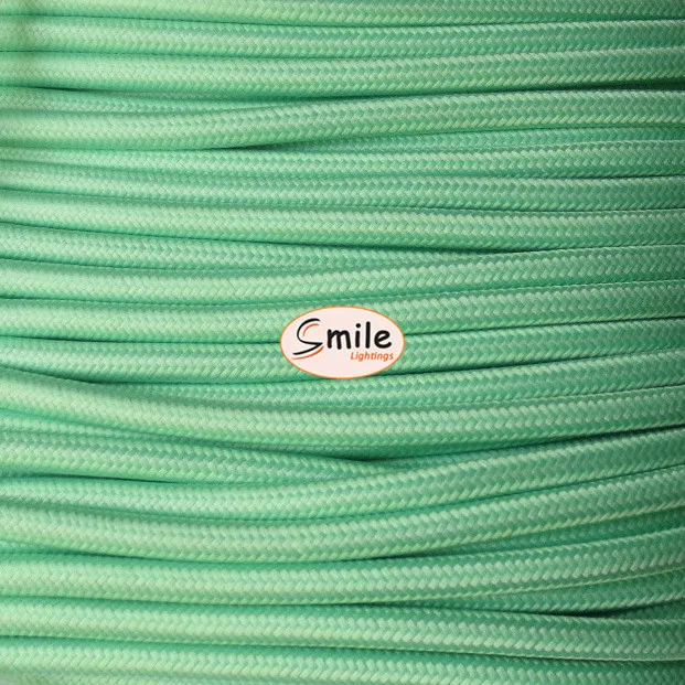 

10 meters 2 wire 0.75mm2 Textile Electrical Wire Fabric Cable Cloth Covered Wire