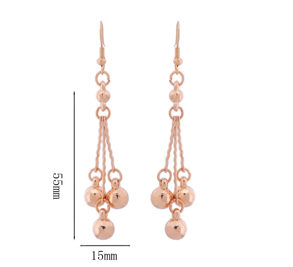 Женский ювелирный комплект из колье и серёг золотистого цвета|set necklace earring|necklace