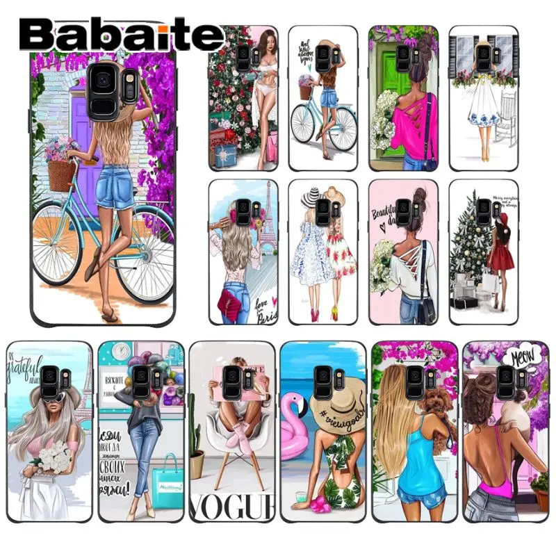 Babaite VOGUE рождественское платье принцессы для девочек чехол Galaxy S5 телефона с