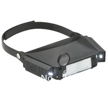 С подсветкой Bino лупа лампа Лупы чтение увеличительное стекло с украшение в виде увеличительного стекла провода Одежда высшего качества по низкой цене