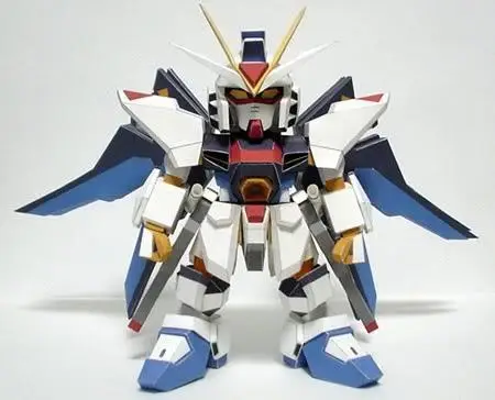 

SD Zigao SFG Mobile Soldier Gundam Paper Model Hand Paper Model