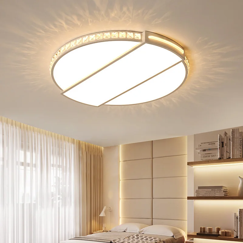 

New Arrival Modern led Ceiling Lights For Living Room Bedroom Study Room Crystal Ceiling Lamp Fixtures 85-265V