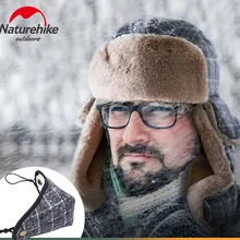 Naturehike Снежный Альпинизм флисовая шапка теплая ветрозащитная шерстяная рыболовная Лыжная Шапка теплый зимний головной убор с маской защита ушей