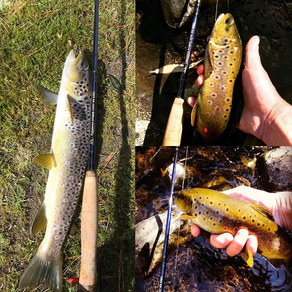 Vara de Pesca Aaa + Cortiça Maximumcatch Maxcatch Desempenho Nymph Voar 2 - 3 4wt 10 11ft 4 Seção Im10 Carbono Alça Cordura Haste Tubo 23 Maximumcatch maxcatch desempenho nymph voar vara de