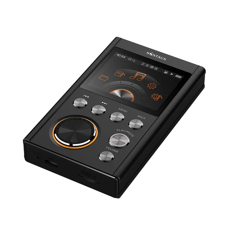 AK NiNTAUS X10 MP3 jugador versión mejorada DSD64 de música de alta fidelidad de alta calidad Mini deportes DAC WM8965 CPU 16 GB - 2