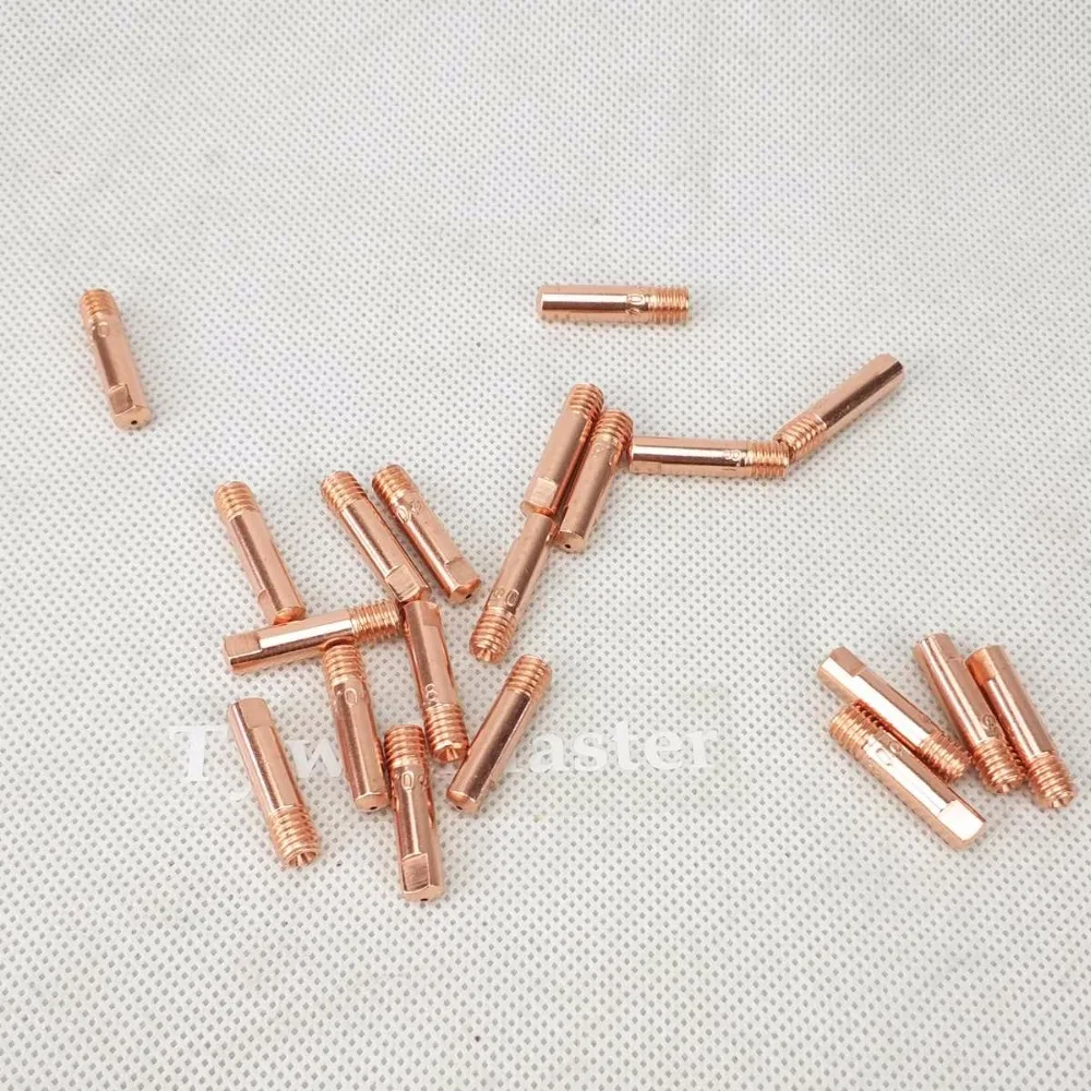 20pcs 15AK Contact Tip CuCrZr MIG Torch/Gun Consumables 0.8/1.0/1.2mm M6x25mm Welding Tips for Euro Style MIG MAG Welding Torch 20pcs 15AK Contact Tip CuCrZr MIG Torch/Gun Consumables 0.8/1.0/1.2mm M6x25mm Welding Tips for Euro Style MIG MAG Welding Torch