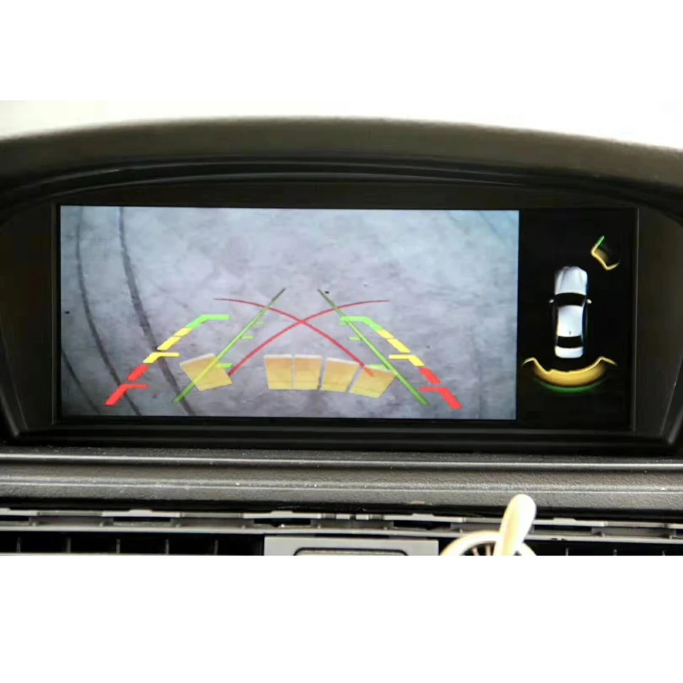 

Rear-view Camera with Adjustable Parking Guidelines Car Video Interface for BMW CIC Series 3/5/7/X1/X3/X5 2009-2012