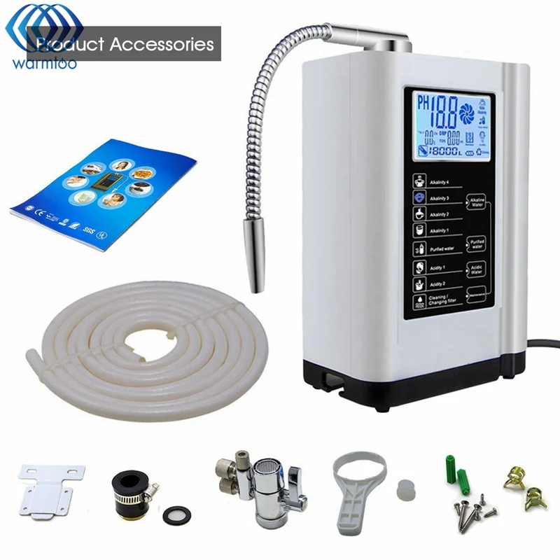 AC 110/220V Voice Type Ionized Alkaline Water PH 3.5 10.5 Water
