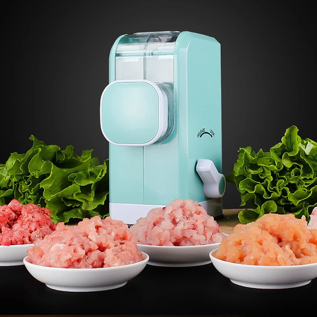 Meat Vegetable Grinder Blade Manual Mincer Machine Pork Beef Pepper