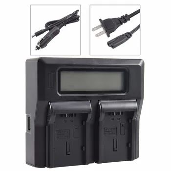 

DSTE LCD61A Dual Battery Charger with USB Port for Panasonic CGA-DU21 DU31 VW-VBG6 VBG130 VBG260