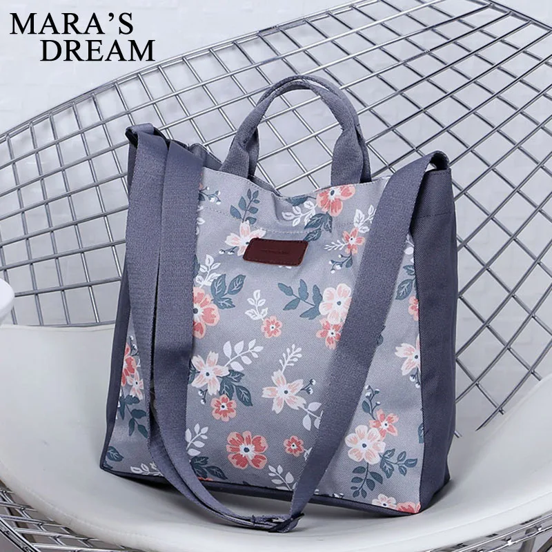 Mara мечта для женщин Сумочка цветы холст сумка Женская мода Леди Crossbody сумки|fashion