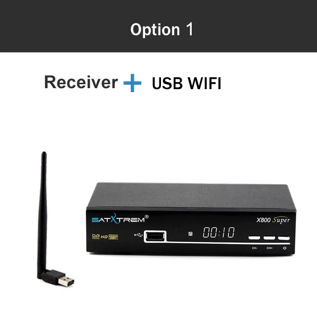 Спутниковый ТВ приемник X800 супер DVB-S2 Full HD 1080P рецептор+ USB Wifi 1 год камера Португалия Испания Италия польский ТВ - Цвет: x800 super n WIFI