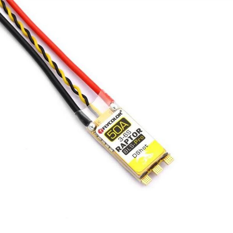 Новое поступление Flycolor Raptor BL_S Pro 50A BLheli_S BB2 3 6S бесщеточный ESC поддержка Dshot600 для