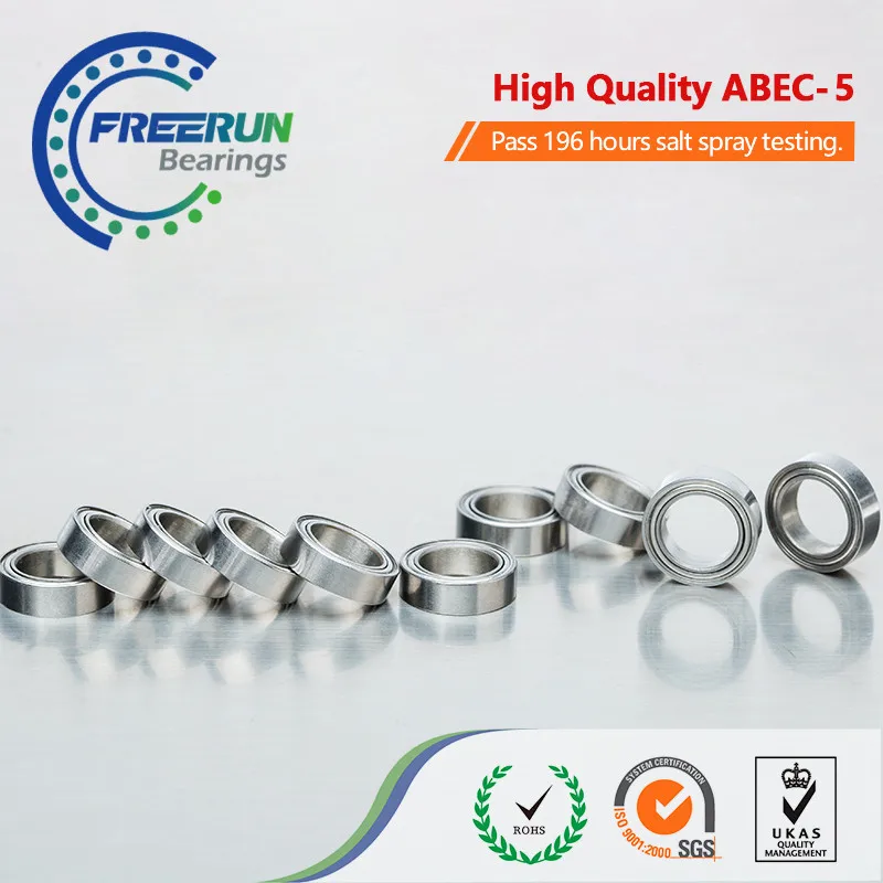 

10PCS 4x10x4 Stainless steel ball bearing SMR104 ZZ A5 4x10x4mm Fishing reel bearing