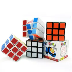 3x3x3 магический куб профессиональная скорость Твист Головоломка Куб матовый не наклейка магический куб образование мозговой Прорезыватель