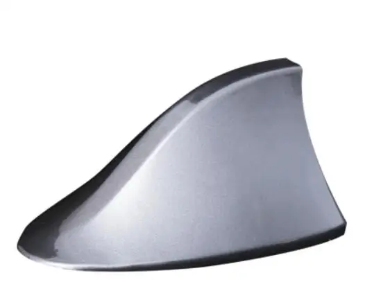 Roof Shark Fin Car Shark Antenna Radio FM/AM Signal Design Aerials Antenna For Universal ALL Car Model - Color: Gray