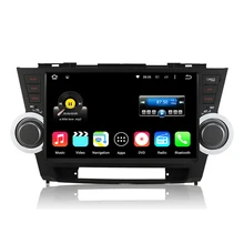 10.1″ Quad Core Android 5.1.1 HD 1024*600 Car PC DVD For Toyota Highlander Kluger 2009 2010 2011 2012 GPS Navigation Radio DVR