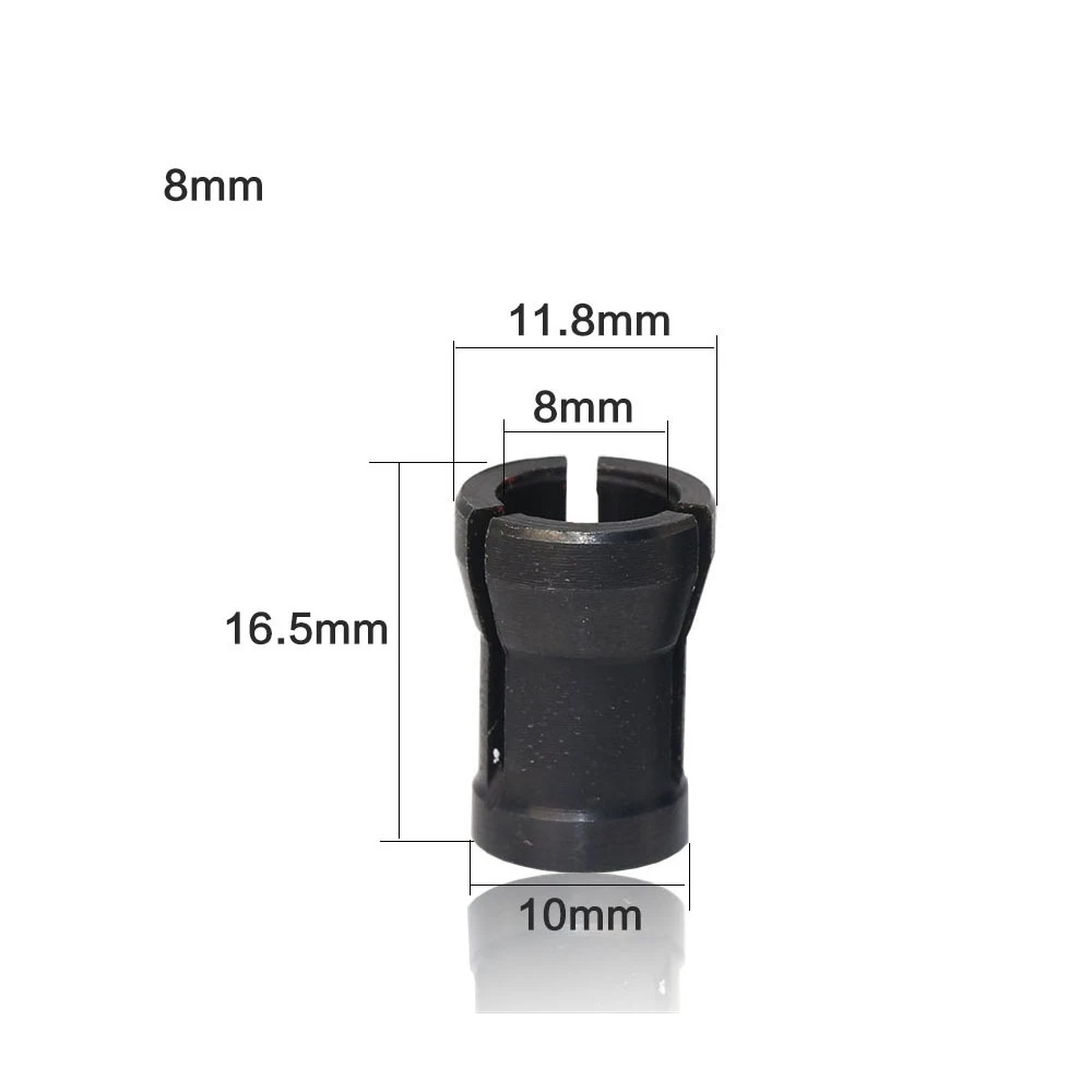 1 шт. цанговый патрон адаптер гравировальный обрезной станок электрический маршрутизатор 6,35 мм/8 мм/6 мм