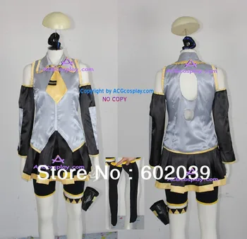 

Vocaloid Neru Akita Cosplay Costume include stockings and hair ornament