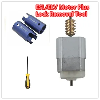 

ESL/ELV Motor Steering Lock Wheel Motor for Mercedes for Benz+EIS EZS Lock Removal Tool+Open Dowel Pins Dedicated Tool