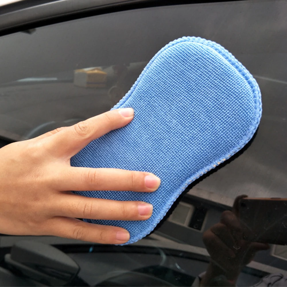 Car Wash Sponge Auto Care Buffing Tools Microfiber Resisting Sponge