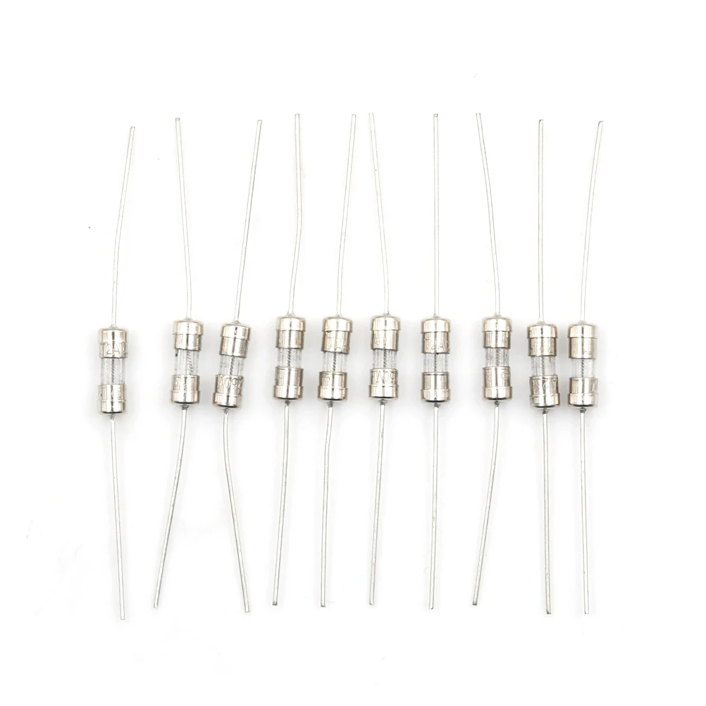 10pcs Ceramic Tube Fuse Axial Leads 3.6*10mm 3.15A Slow Blow250V TDO 