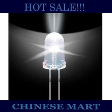 500 шт./лот соломенная шляпа Светодиодный погружение 5 мм ультра яркие красные/зеленые/чистый белый светодиод круглые прозрачные холодный белый Цвет светодиодный светильник# LS112